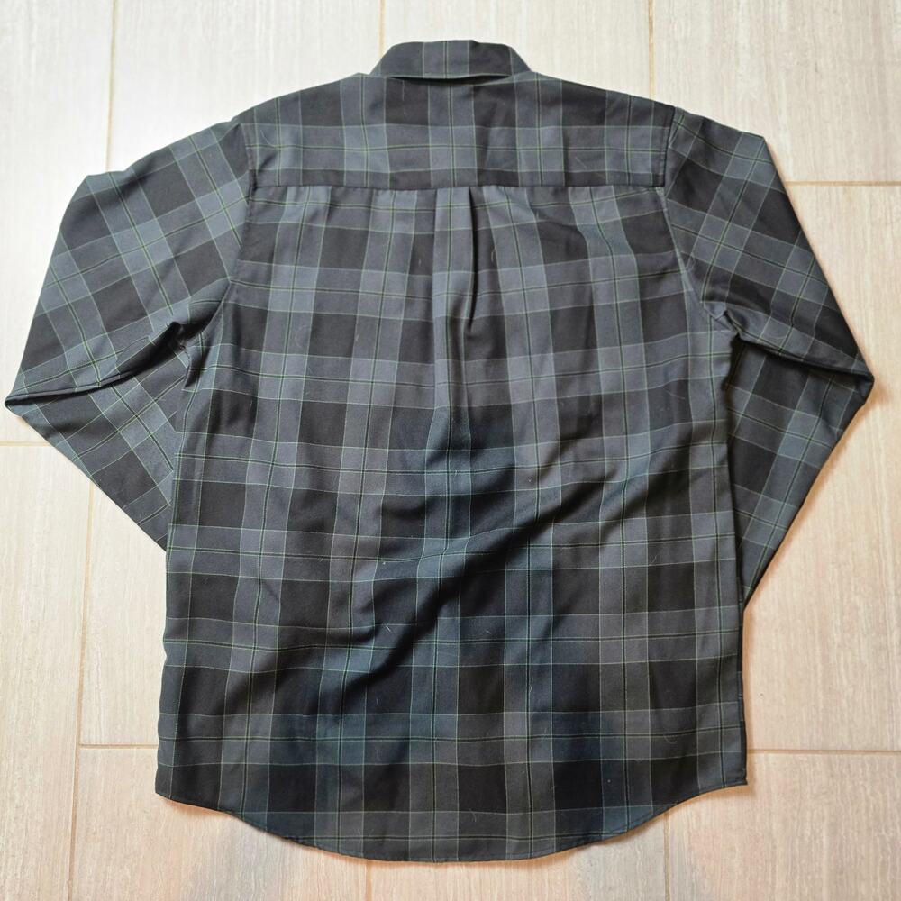 ADRENALINE DIXXON FLANNEL CO  Mens LT Black Gray Lime Green SOLD OUT - Picture 5 of 6